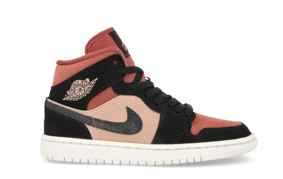 Air Jordan 1 Mid Particle Beige Lightweight Design