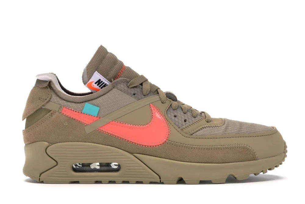 Ultra light Nike Air Max 90 OFF-WHITE Desert Ore