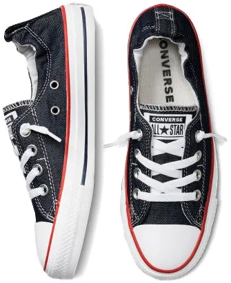 Converse Womens Chuck Taylor All Star Shoreline Slip Obsidian/White/Obsidian Trend-setting arch Short Walks