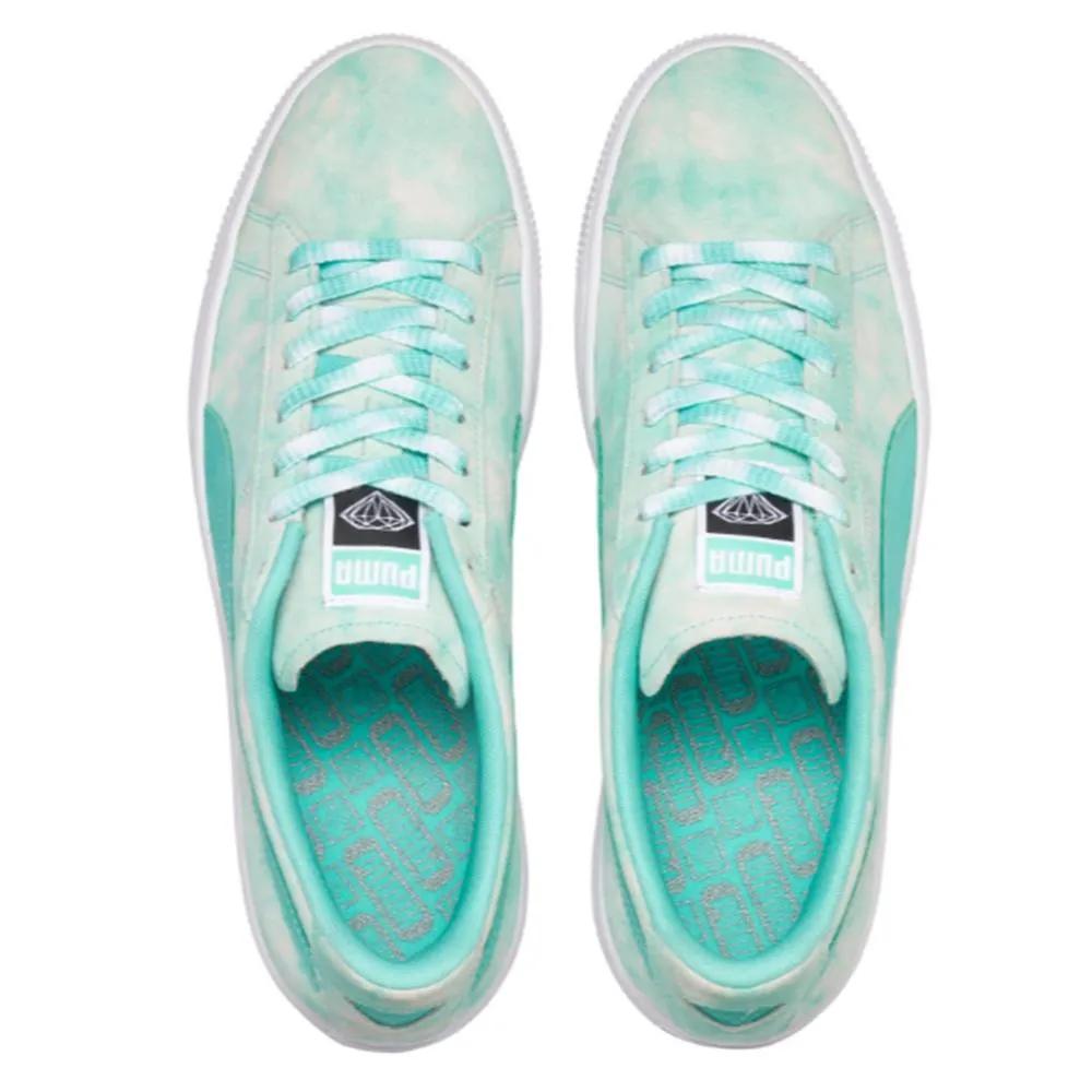PUMA SUEDE DIAMOND SUPPLY -MINT Breathable Outsole