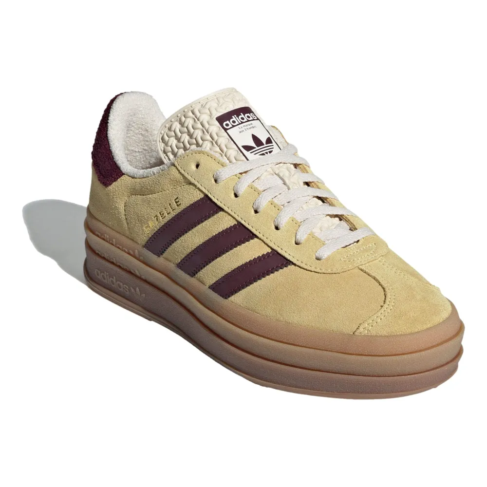 Retro Tone Airy Touch ADIDAS ORIGINALS W GAZELLE BOLD-YELLOW