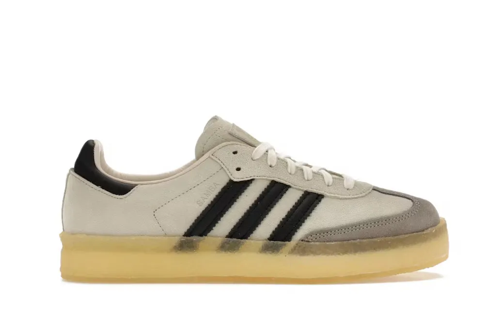 Comfort Shock Adjustable Midfoot Strap adidas Clarks 8th Street Samba by Ronnie Fieg Chalk White Black