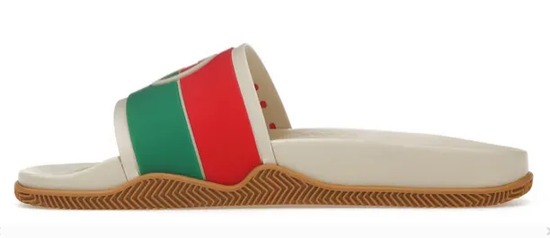 Gucci Slide Interlocking G Orange Fashionable Look
