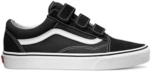 athletic style Vans Old Skool Velcro Black