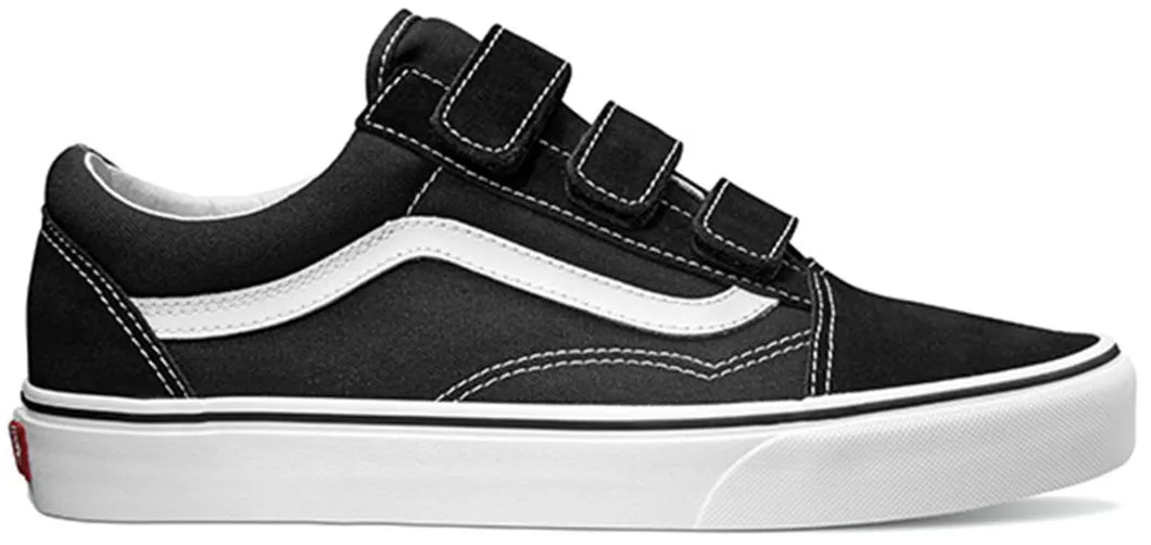 athletic style Vans Old Skool Velcro Black
