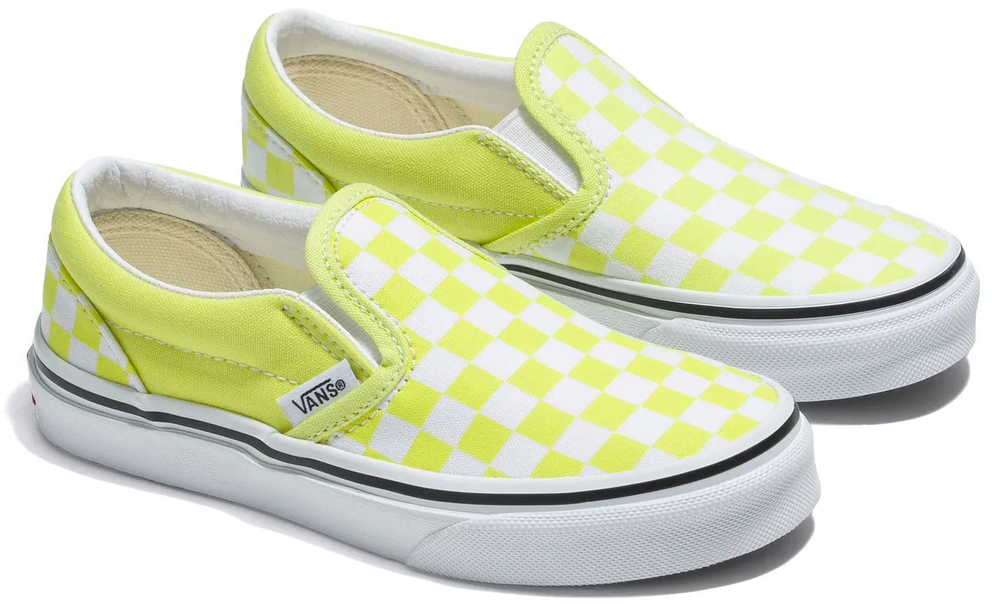 Vans Classic Slip-On Checkerboard Evening Primrose Comfy Feel