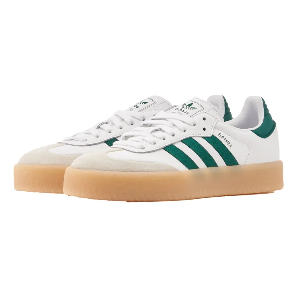 lightweight fabric Wedge Sole ADIDAS ORIGINALS SAMBAE-WHITE