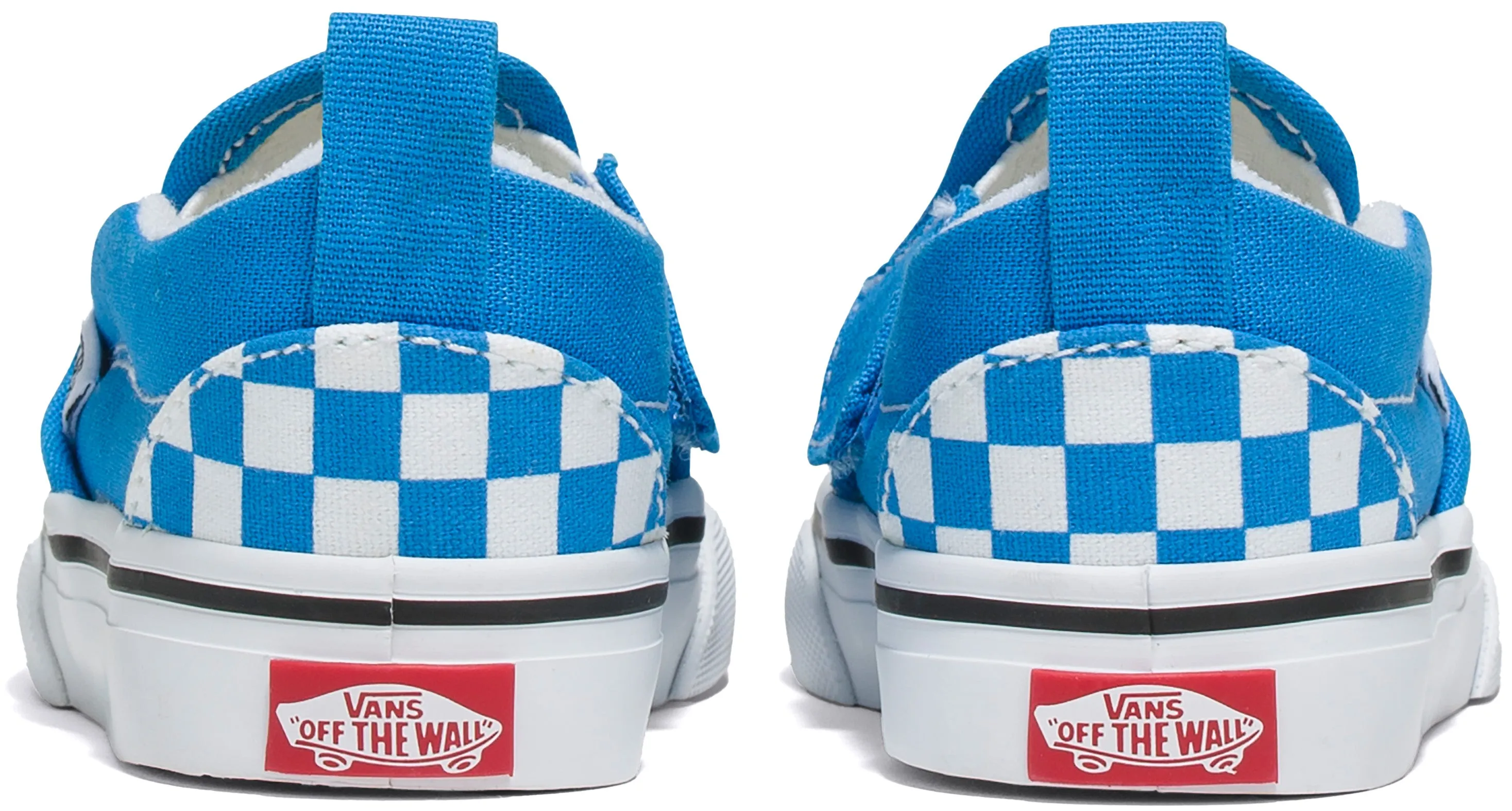 Vans Toddler Classic Slip-On V Brilliant Blue Durable Sole Quick Flex Shoes