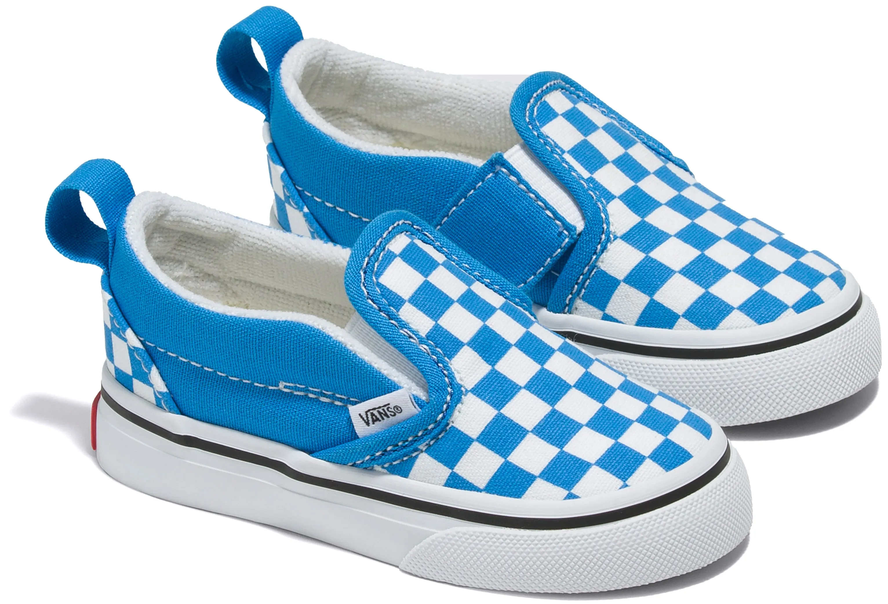 Instant Walk Fit Vans Toddler Classic Slip-On V Brilliant Blue