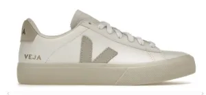 Veja Campo Low Chromefree Leather White Natural (Women's) Travel Ready