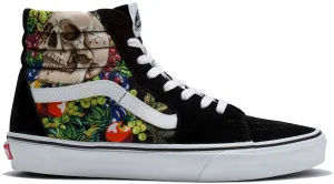 Skater Support Fit Vans Sk8-Hi Fruit Skull Black/White