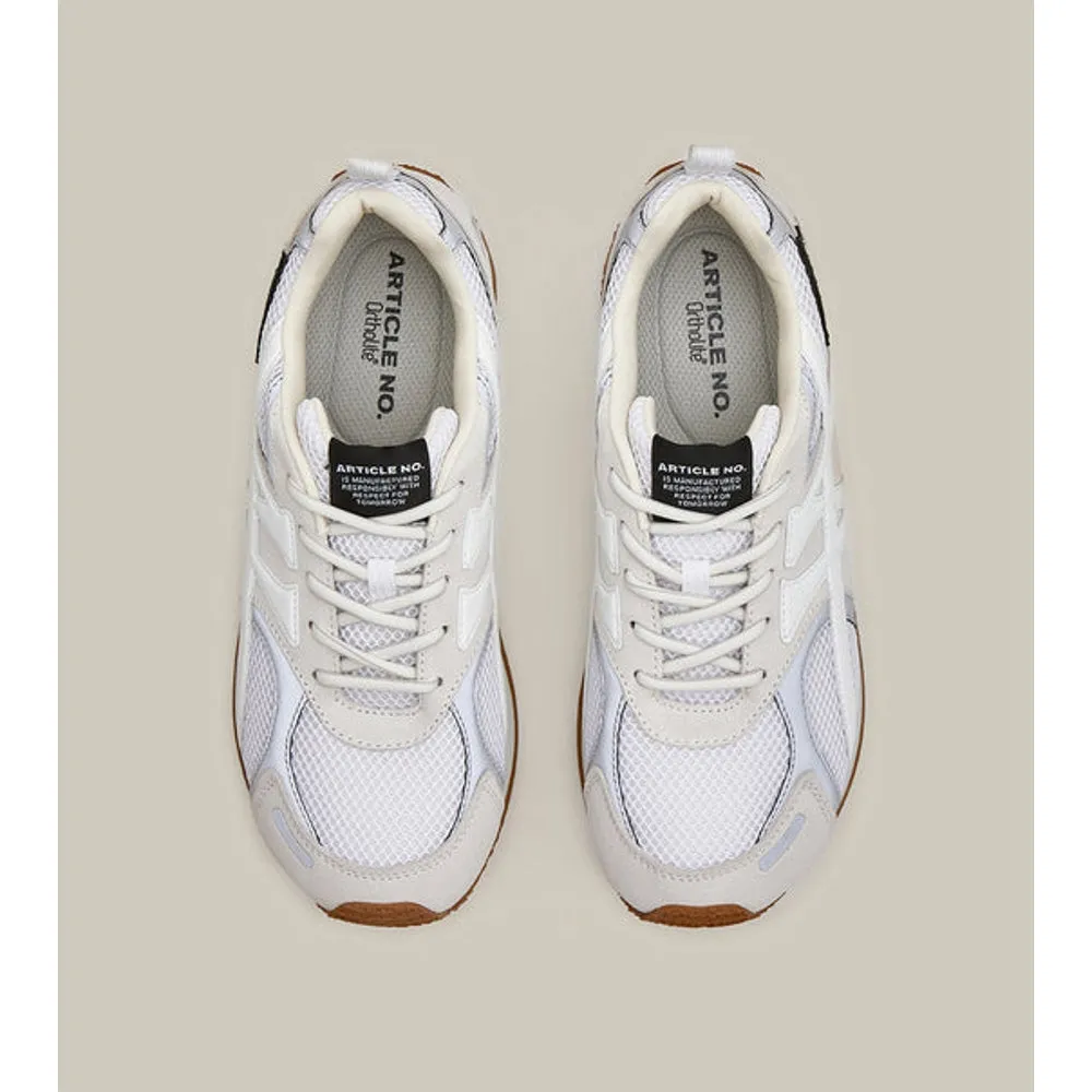 Lace Up Style ARTICLE NO. DUNE LOW-TOP WHITE LOGO RUNNER-WHITE