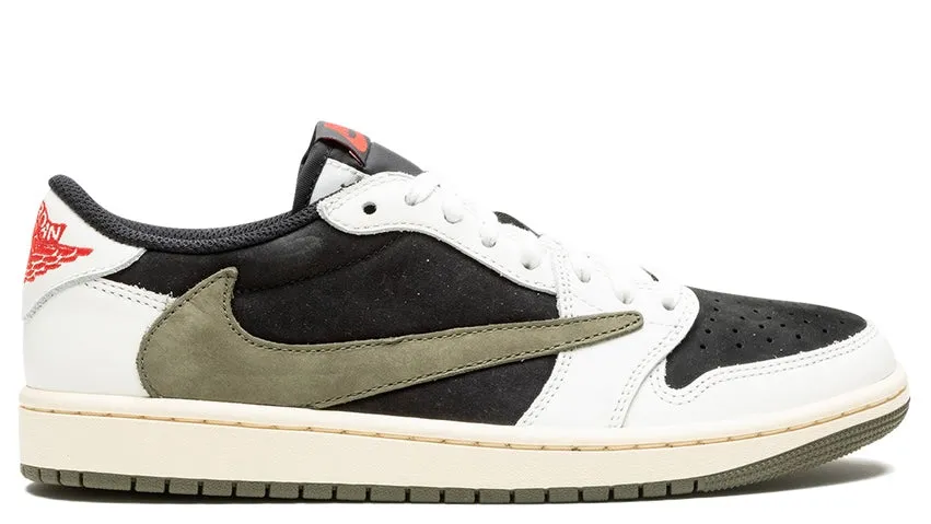 City Routine Jordan 1 Retro Low OG SP Travis Scott Olive (Unisex)