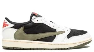 Unique Design Jordan 1 Retro Low OG SP Travis Scott Olive (Unisex)