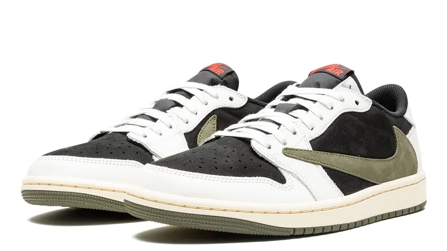 Fashion Casual Jordan 1 Retro Low OG SP Travis Scott Olive (Unisex)