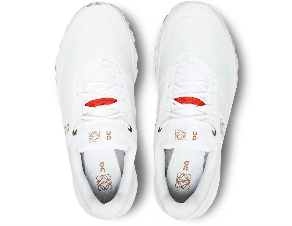 On Running CloudventureLOEWE White High Ankle Hexagonal Tread Pattern