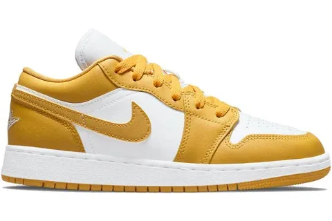 Jordan 1 Low Pollen Mustard (GS) Street Choice Thermal Bonded Seams
