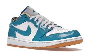 Energy Returning Heel Transit Style Jordan 1 Low SE Barcelona Cyber Teal