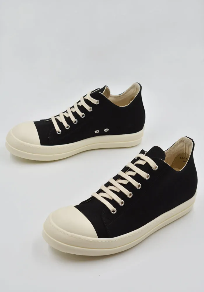 cushioning technology RICK OWENS DRKSHDW DU01E3802 CVS LOW SNEAKERS BLACK/MILK