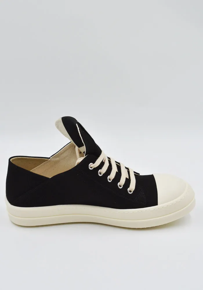 SportyDesign Toe Guard Protection RICK OWENS DRKSHDW DU01E3826 DOEH1 HOLLYWOOD LOW SNEAKERS BLACK/MILK