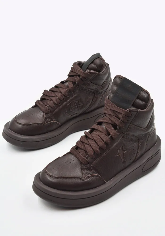 On Trend RICK OWENS DRKSHDW X CONVERSE DC01BX342 TURBOWPN \MI\d-TOP SNEAKERS CLAY