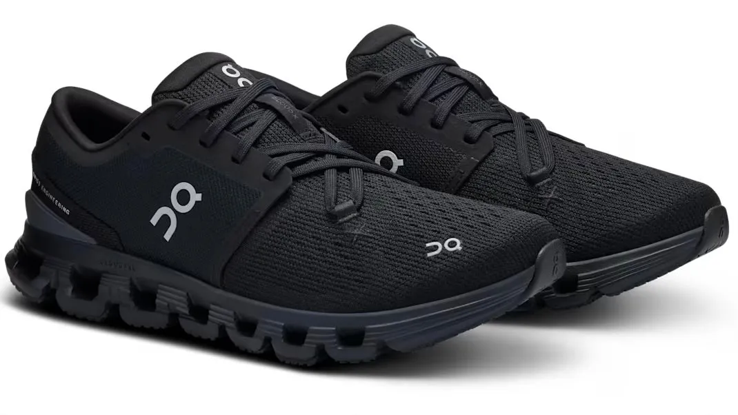 Supportive structure On Running Cloud X 4 Black Eclipse (Women's)