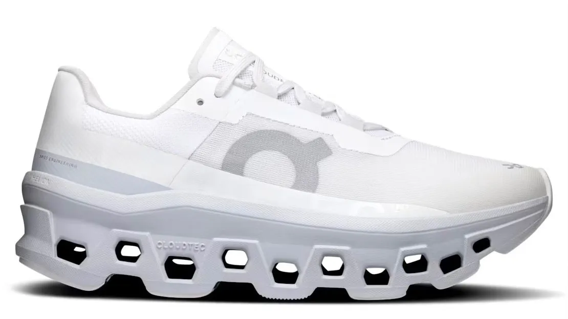 Twist Free Motion On Running Cloudmonster White Glacier (M)