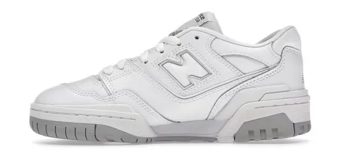 Contoured Footbed Support New Balance 550 White Grey (GS)
