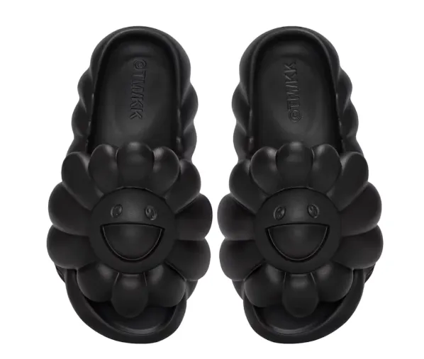 Takashi Murakami Ohana Full-Bloom Slide Meteorite Reinforced Stitching