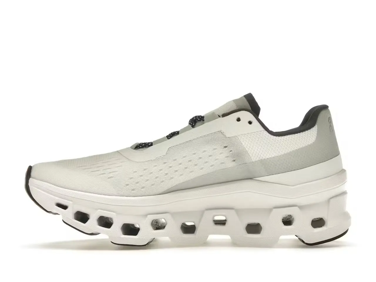 On Running Cloudmonster Undyed White (Women's) Fashion Accent Anti Fatigue Support