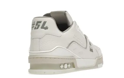 Arch Support Technology Airflow Optimized Louis Vuitton LV Trainer White