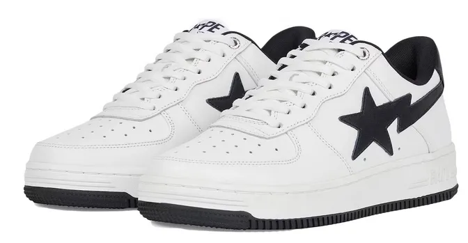 A Bathing Ape Bape Sta JJJJound White Navy Slim Build Smart Moves