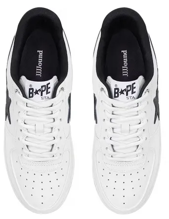 workout mode Micro Perforated Tongue A Bathing Ape Bape Sta JJJJound White Navy