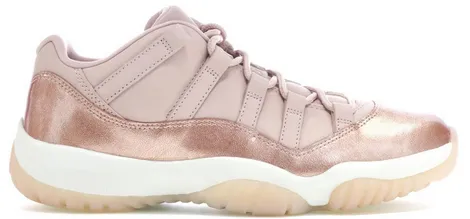 Breathable Outsole Vents Fast Outing Jordan 11 Retro Low Rose Gold (W)