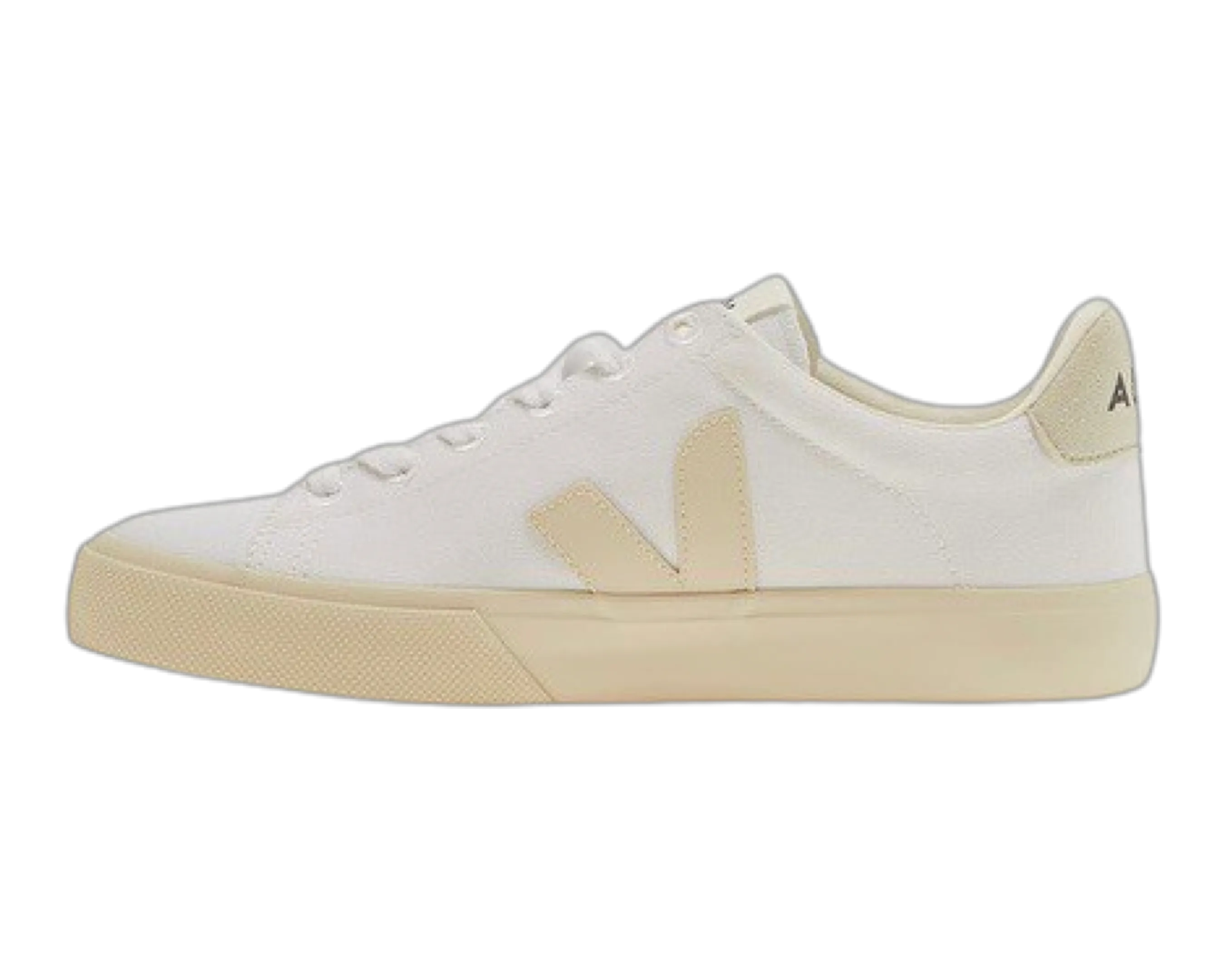 VEJA Campo Canvas White Pierre Comfort support