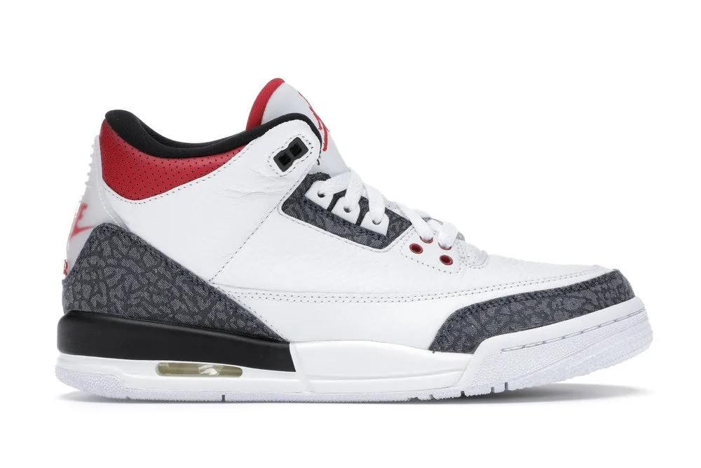 EverydayUse TPU Stability Cage Jordan 3 Retro SE Fire Red Denim (GS)