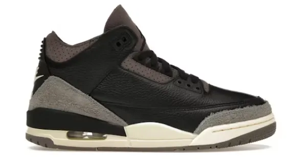 Fitness Ready Abrasion Resistant Toe Jordan 3 Retro OG SP x A Ma Manire While You Were Sleeping