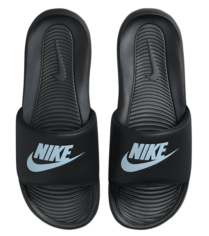 High Rebound Outsole Trendsetting Shoes Nike Victori One Slide Anthracite Armory Blue