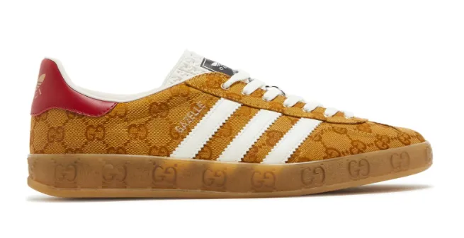 ADIDAS X GUCCI Gazelle 'GG Monogram' Steady Pace