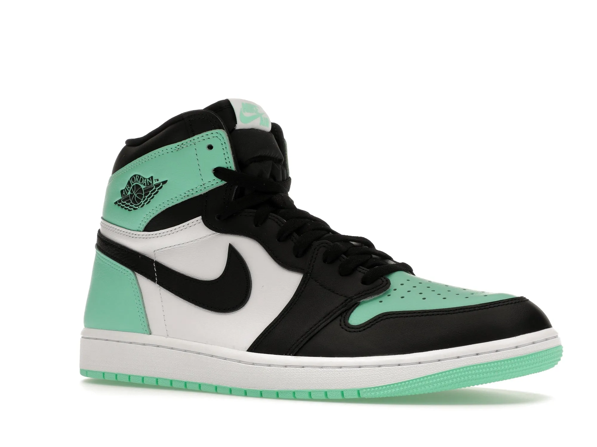 Shock-Resistant Flex Jordan 1 Retro High OG Green Glow