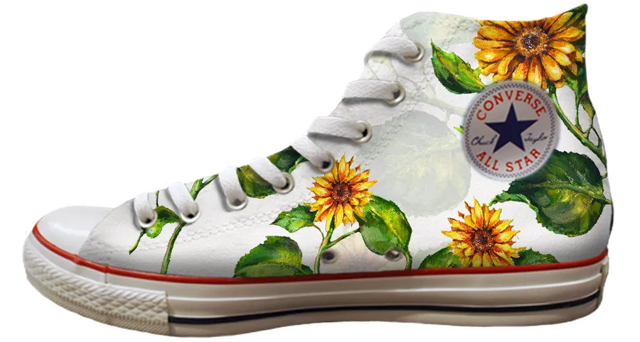 Baggins Original Hi Top Lori Diamond Sunflower Outfit Match City Edge