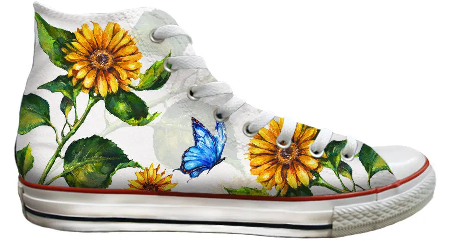 Daily Walk Baggins Original Hi Top Lori Diamond Sunflower