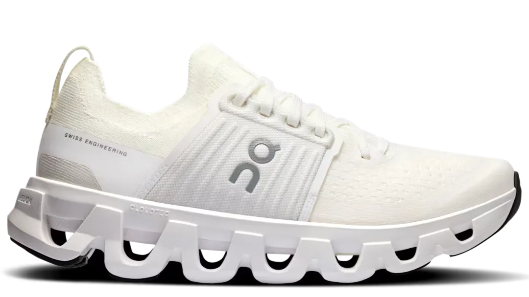 On Running Cloudswift 4 All White (M) Cushioned Step