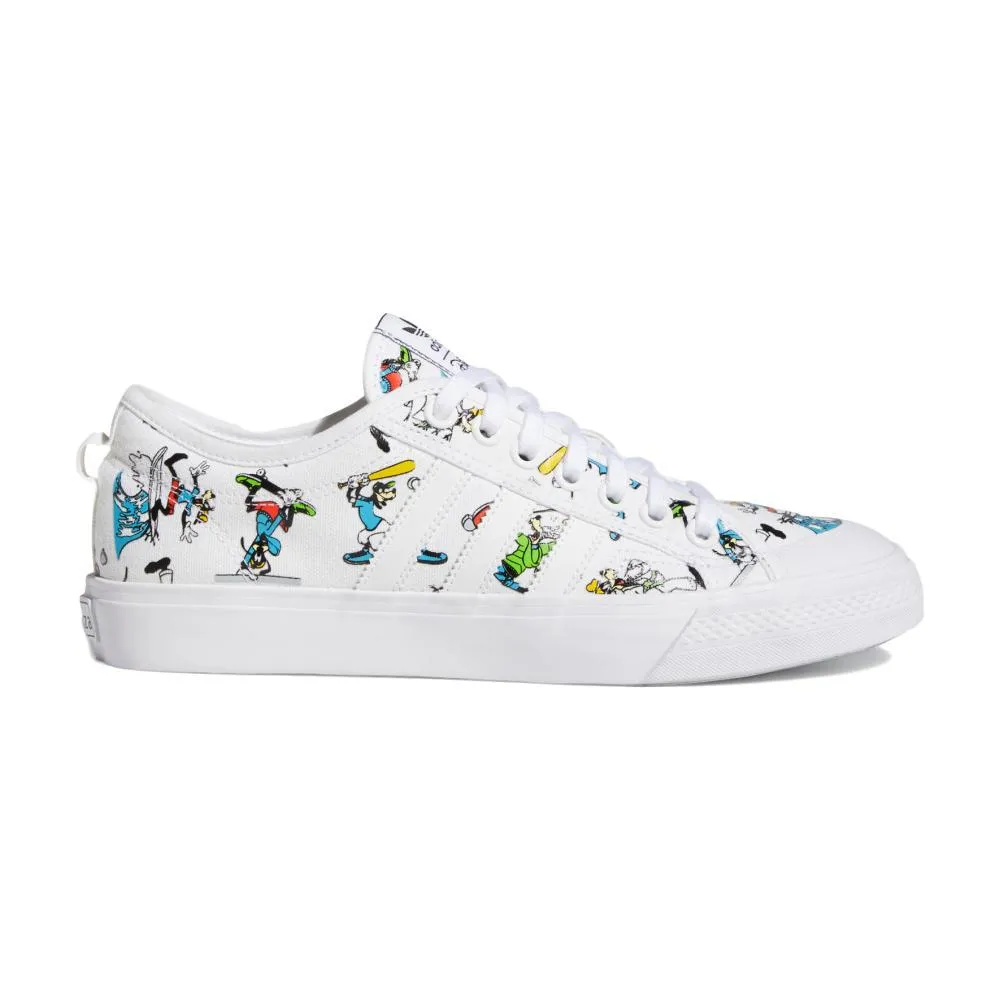 ADIDAS ORIGINALS NIZZA X DISNEY SPOR GOOFY -WHITE Sand Beige Night Run