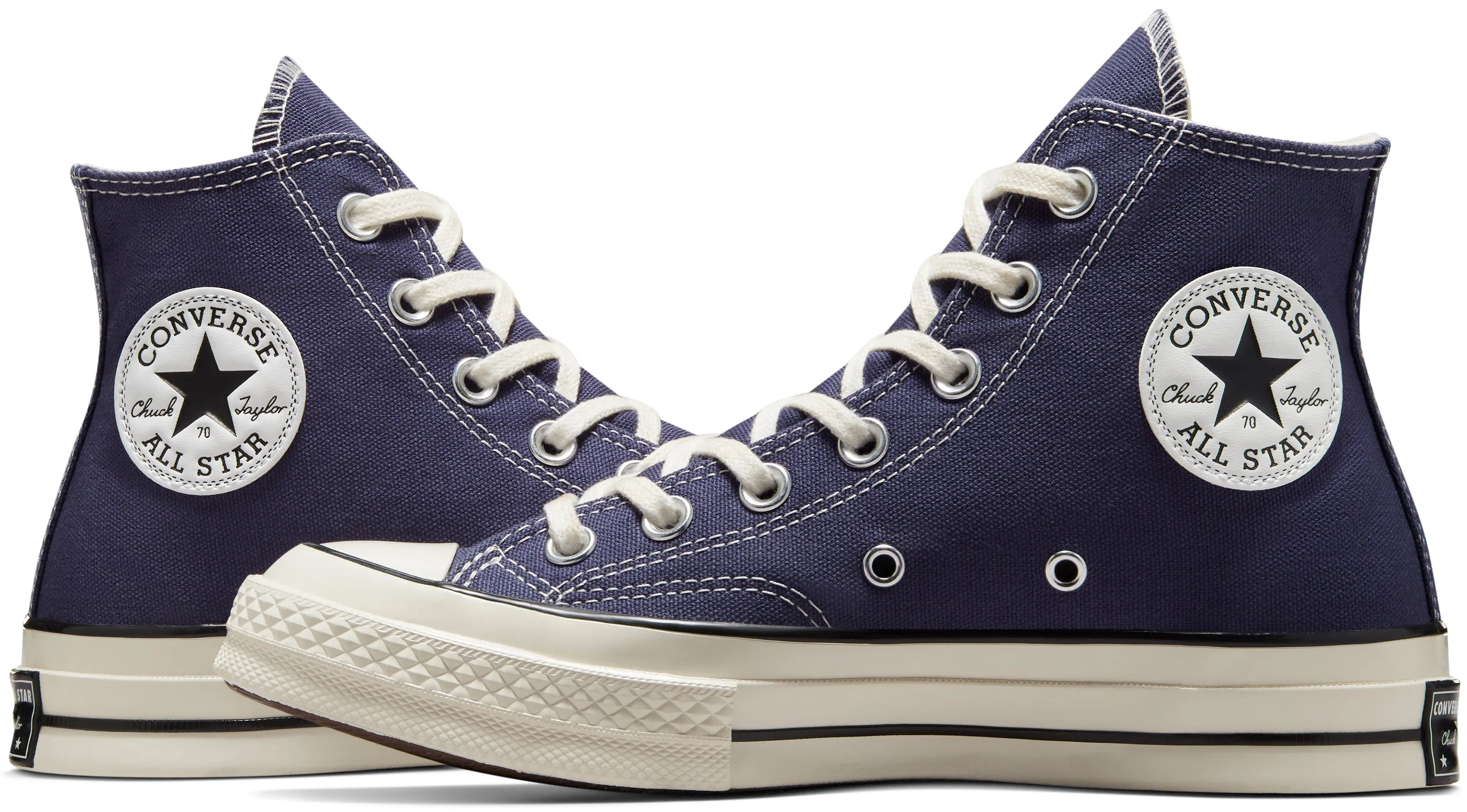 Studded Trim Converse Chuck Taylor All Star 1970s Hi Top Uncharted Waters/ Egret/ Black