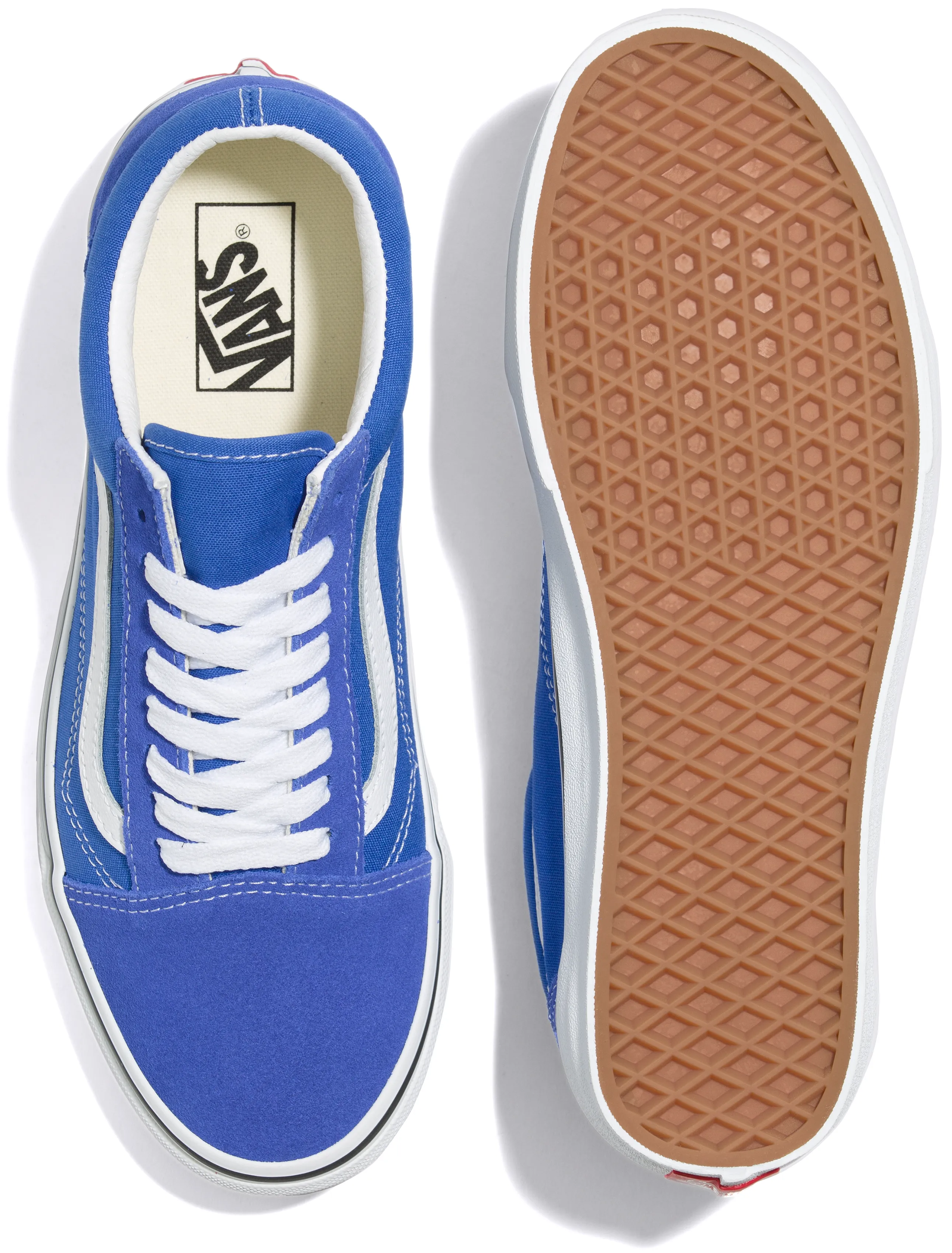 Sport Edge Elastic Stretch Vans Old Skool Dazzling Blue