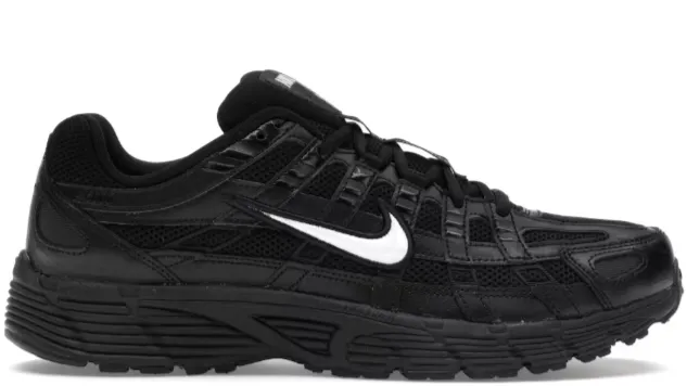 Nike P-6000 Black Black White Air Flow