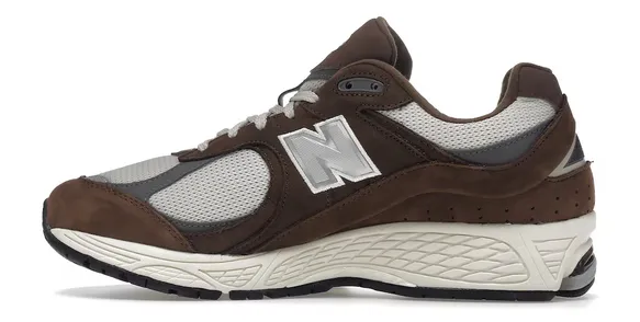 New Balance 2002R Brown Beige Arch Fit Moisture Management Fabric