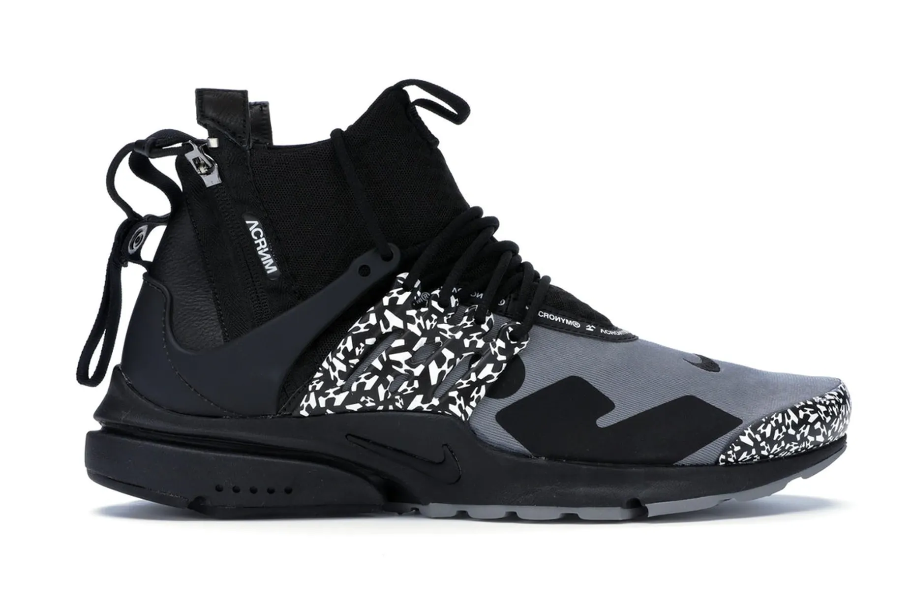Durable durability Sport Performance Nike Air Presto Mid Acronym Cool Grey