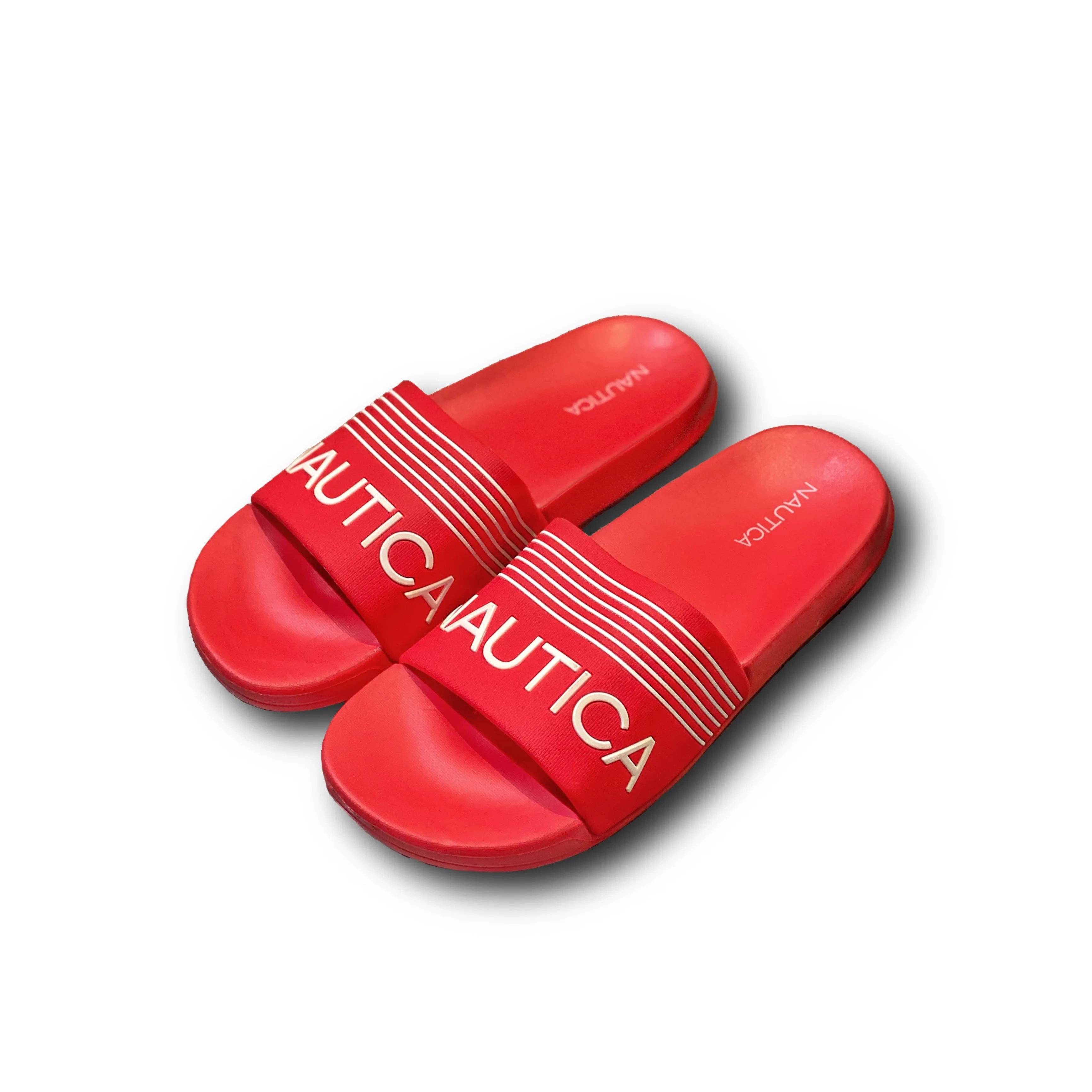 Nautica Athletic Boat Sandals Red Premium Sole Refined touch